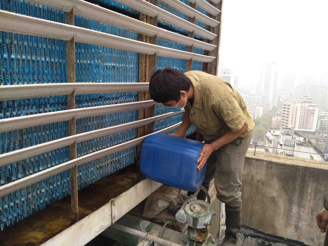 冷卻（què）塔清洗